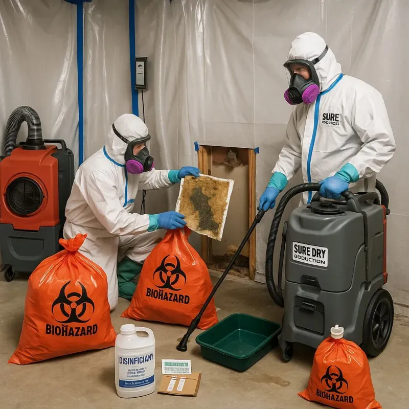Contaminated Water Handling Protocols process in Fairfax, CA
