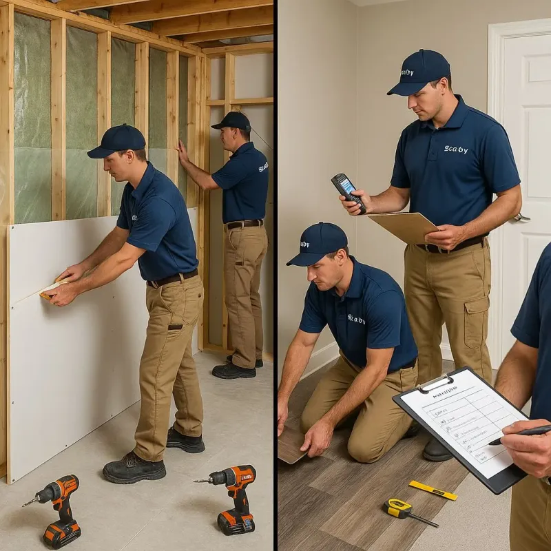 Repairs and Reconstruction process in Fairfax, CA